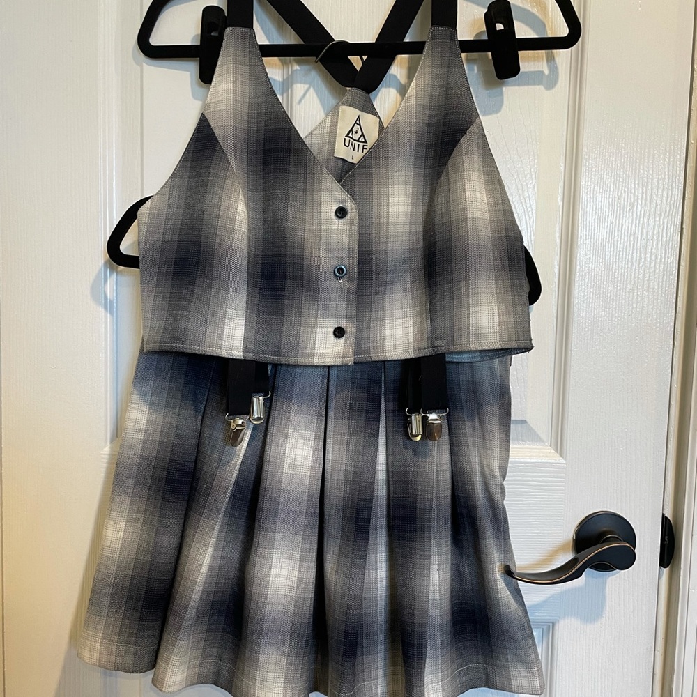 RARE! UNIF dropout suspender dress school girl set - Picture 2 of 8